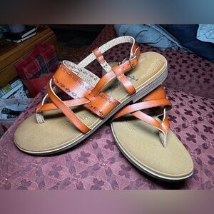 jelly pop comfort fit sandals (size 9)